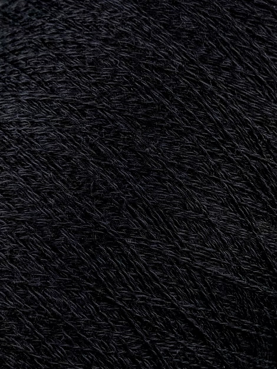 Toscano S.r.L. Art. Seta 854 Nm 2/30 – Filato seta, cotone, viscosa e lino col. Nero